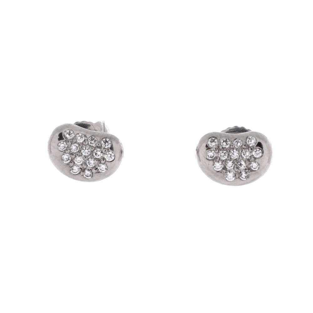 Tiffany & Co. 9mm Elsa Peretti Bean Earrings